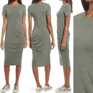 NWT Treasure & Bond Side Ruched Body-Con Dress